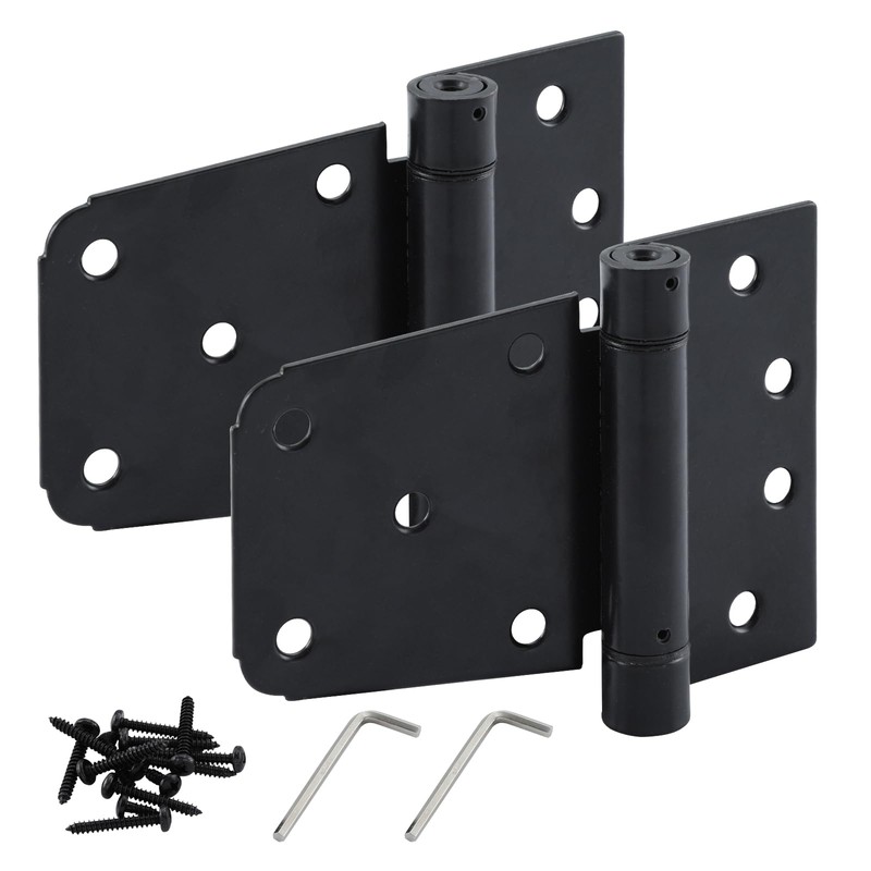HOME MASTER HARDWARE Self-Closing Spring Gate Hinge 3-1/2" Heavy Duty