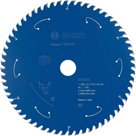 Bosch Accessories Professional Circular Saw Blade Expert (for Wood, 254 x 30 x 2.1 mm, 40 teeth; Accessories: Cordless Circular Saw)