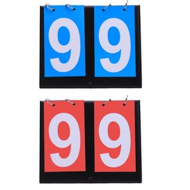 CTForest Pack of 2 scoreboard, sports scoreboard, counter, portable scoreboard, suitable for displaying game results