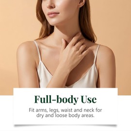 2PC Aceite Corporal con Péptidos para Piel Suave y Firme Hidrata y suaviza la piel seca y áspera, Textura ligera y sedosa, Absorción rápida sin grasa, Mejora la apariencia de la piel