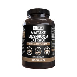 Pure Original Ingredients Maitake Mushroom (365 Capsules) No Magnesium Or Rice Fillers, Always Pure, Lab Verified