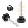 Pack of 2 M10 x 80 mm Clamping Screws for