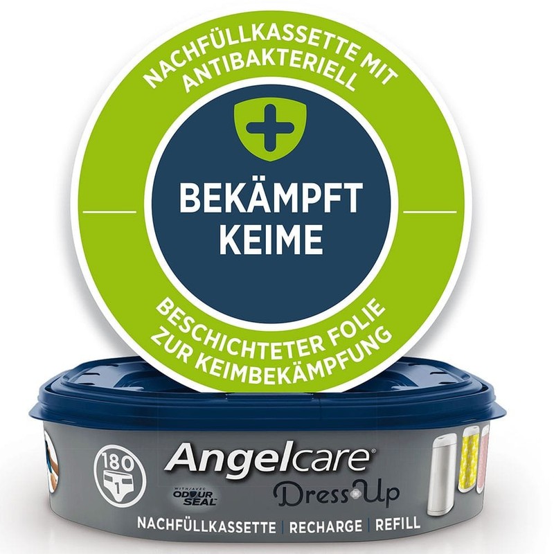 Angelcare Dress-up and Classic XL Nappy Bin Refill AR5001-DE blue