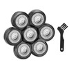 Wanocean 7 Blade Replacement Head, Universal 7 Blade Head for