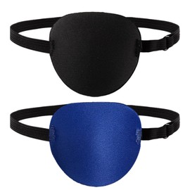 Miralith 2PCS Eye Patches for Adults, Adjustable Eye Patches, Medical Eye Patch, Adjustable Buckle to Treat Lazy Eye Amblyopia Strabismus for Adults and Kids