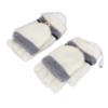 1 Pair USB Heated Gloves Mitten Winter Warm Full Finger