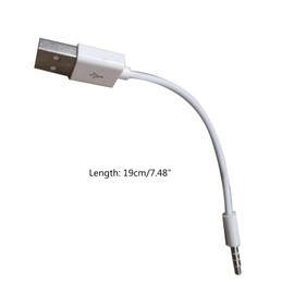 BEIDUOYANG AUX to USB 5mm Male Aux Plug to USB 2.0 Female Converter Cable Cord Converter Cable Only Work to Car AUX Port USB Adapter Plug