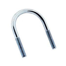 Round Steel Bracket for Pipe Diameter 159-168.3 mm, Galvanised Steel
