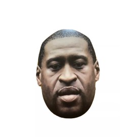 All We Are george floyd 2D Cardboard Mask - Signe (29cm-21cm) Blm Mask