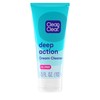 Clean & Clear Oil Free Deep Action Cream Cleanser, Unisex,