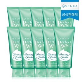 NEW Senka Perfect Whip Acne Care 100g x 10 / NEW 센카 퍼펙트휩 아크네케어 100g x 10개