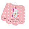 Mr. & Mrs. Panda Set of 2 Pot Holders Unicorn