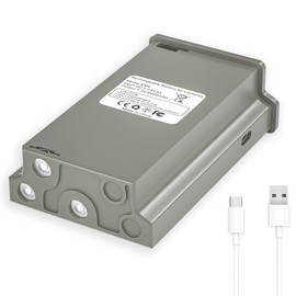 ActZone Reveal Hunting Camera Battery Pack for Tactacam Reveal Trail Hunting Camera X, X Gen 3.0, X Gen 2.0, X Pro, XB,SK, Lipo Lithium Camera Battery 6000mAh with Type-C Cable