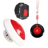 Medical Alert Button Emergency Call System with Strobe Light &