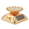 Solar Showcase 360 Rotating Turntable Watch Phone Jewelry Ring Display