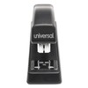 Universal Economy Full Strip Stapler, 12-Sheet Capacity, Black (43118)