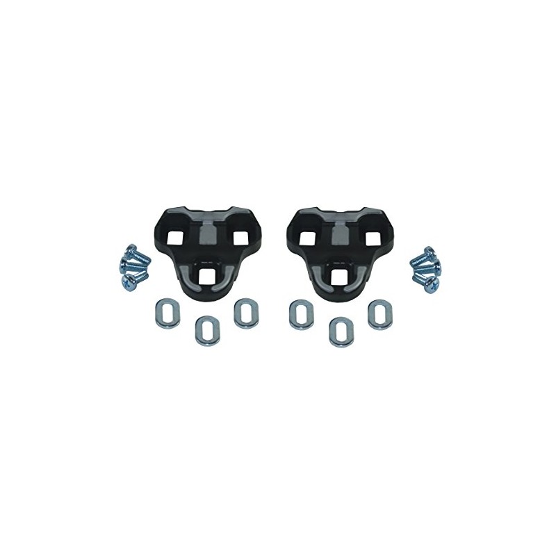 cyclingcolors TACCHETTI compatibile con LOOK KEO PEDALI GRIP ANTISCIVOLO NERO