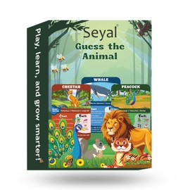 Seyal Guess in 10 Animal Planet Splash – Educational Card Game for Adults Card Game