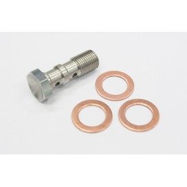 Autobahn88 Stainless Steel Brake Double Banjo Bolt M10x1.0 L=38mm Metric