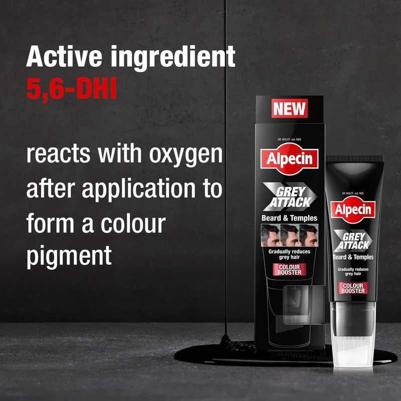 Alpecin Grey Attack Beard & Temples Colour Booster 50 ml