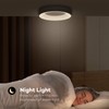 Annaror RGB Led Flush Mount Ceiling Light with Remote Control,