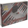CHH 15" Black/Red Backgammon Set