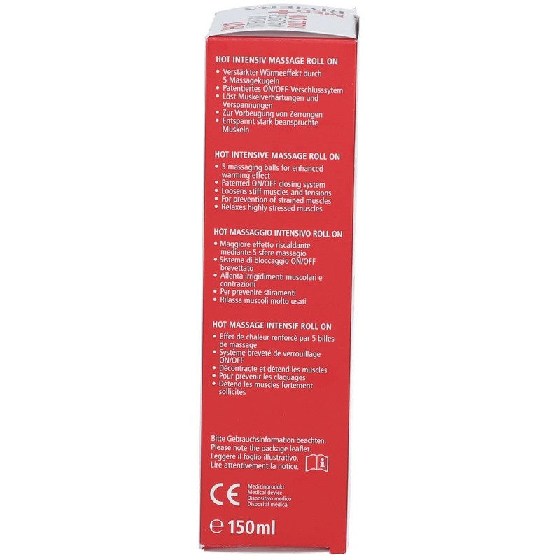 Riviera Med+ Hot Intensive Massage Roll On 150 ml