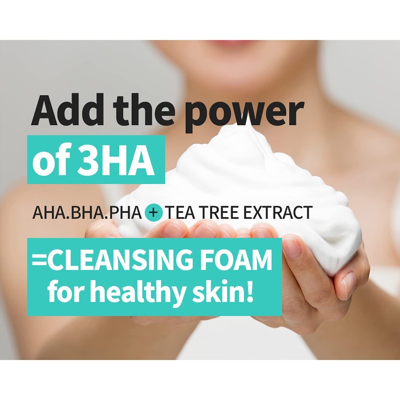 esfolio ESFOLIO 3HA Clear Cleansing Foam 3.38 Fl oz