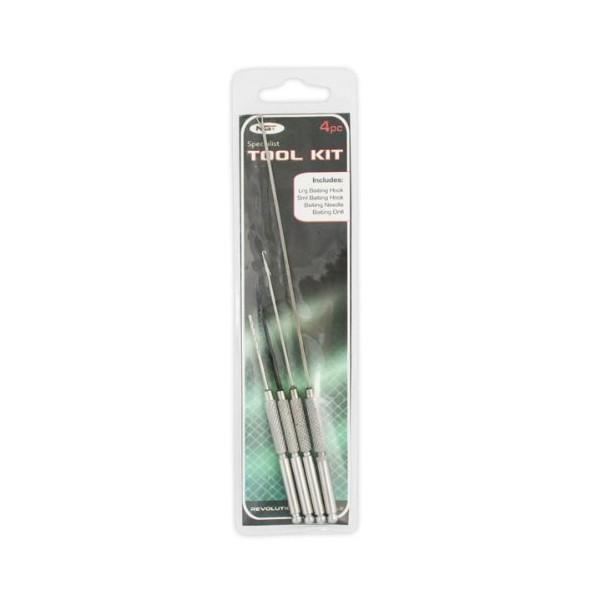 KOALA NGT 4PC Baiting Needle Tool Set in Sleeve
