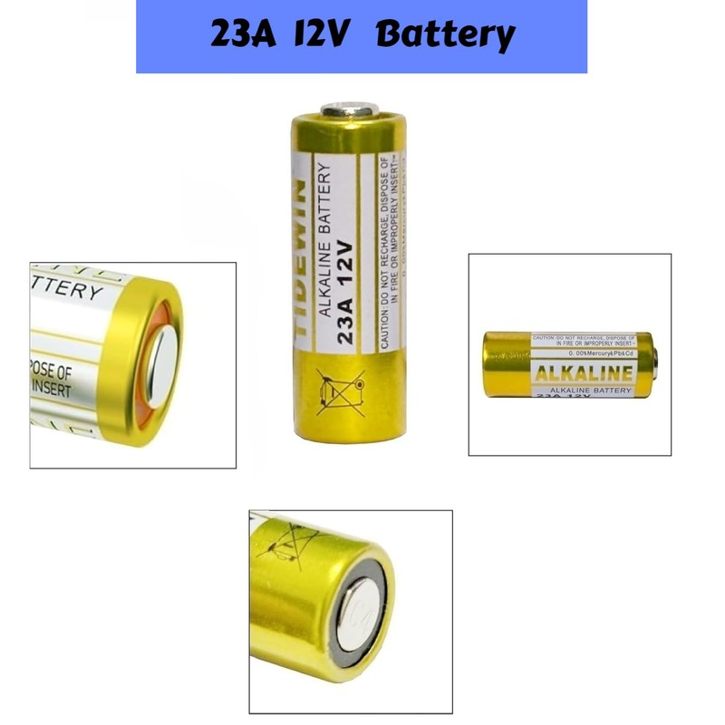 23a 12V Battery for Remote Control and Doorbells,23a 12V Alkaline