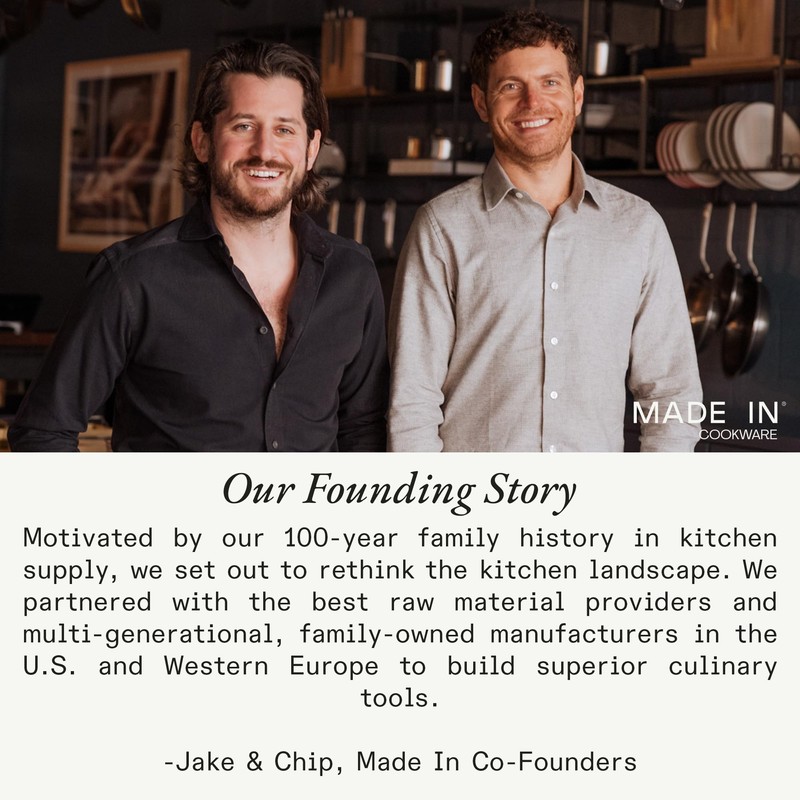 Made In Cookware | 3 Piece Set (Includes 8",10",12") Frying