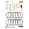 annieu Anti-Static Reducing Hair Elastics Set, Hair Accessories, Bracelets, Annu