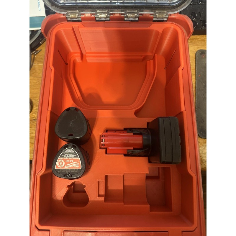 Milwaukee PackOut M12 Storage Insert ( RED )