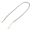 10 Pieces 1.5mm 18 Inch Wax Cord Necklaces Chain Black