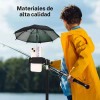 Soporte Para Sombrilla Para Teléfono Celular Para Auto Negro