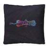 Sophia Art Indian Multi Elephant Mandala Floor Pillow Square Ottoman