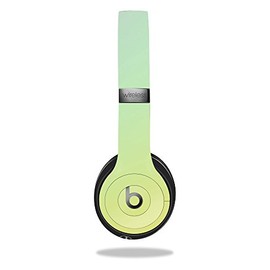MightySkins Skin Compatible with Beats Solo 3 Wireless Headphones wrap Cover Sticker Skins Berry Blurry