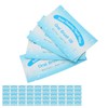 50pcs Disposable Finger Teeth Wipes Travel Portable Cleaning Dirt Removal