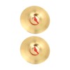 Crash Cymbal Brass Percussion Instrument Pair Teaching Tool Toy for