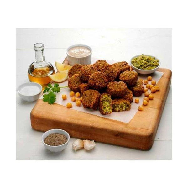 Grecian Delight Uncooked Puck Falafel Fritter, 4 Pound -- 4