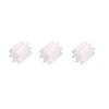 uxcell 50pcs Plastic Gears 8 Teeth Model 082A Reduction Gear
