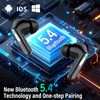 Wireless Earbuds, Bluetooth 5.4 Headphones In Ear with Multifunctional Touchscreen,