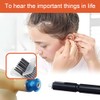 4 Packs Grey Wax Guard Filters, Wax Traps Replacement Filters