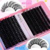 Lash Clusters Fluffy Individual Lashes 80D+120D Thick Eyelash Clusters D