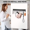 Bonsture Magnetic Key Holder Wall Mount with 10 Hooks, Magnet