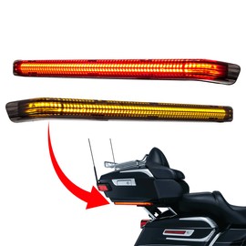 Eagle Lights Tour Pak Auxiliary LED Brake, Tail, and Turn Signal Lights for Harley Davidson Motorcycles (2014+ Models)