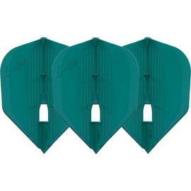 L-Style Dart Flights:L3 PRO Kami スモールスタンダードシェイプ - ウルトラフレキシブル - ソフトチップとスチールチップダーツ用 - グリーン