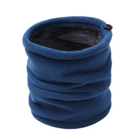 TAGVO Fleece Neck Warmer, Winter Thermal Neck Warmer Scarf, Elastic Neck Cuff, Multifunctional Windproof Ski Neck Warmer, Balaclava Mask for Men and Women - Universal Size, Pack of 1, blue