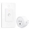 LoraTap Remote Control Outlet: Wireless Wall Switch — 656ft Range