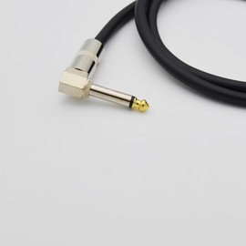 Czyuntuo Speakon to 1/4 Speaker Cable 3ft,Speakon to 1/4 Inch Right Angle Connector Audio Plug Speaker Cables Adapter 15 Gauge Connection for Amplifier/Monitor/Stage/Studio - 2 Pack 3 feet